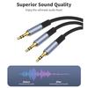 3.5mm TRS Y Splitter Adapter Cord Combines or Split Sound Signal for Speakers and Headphones Use with Music Player