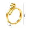 4Pcs Adjustable Knitting Crochet Loop Ring Set for Fingers 2 Style Metal Crochet Tension Ring Open Yarn Guide Finger Holders Knitting Thimbles