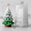 Silicone Moulds Christmas Tree Candle Molds Ornament Molds Epoxy Resin Molds Plasters Molds for Candle Making