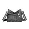 New large-capacity soft leather fashionable and simple shoulder messenger bag women's mother bag