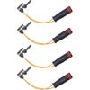 ApplianPar 4Pcs Front Rear Brake Pad Wear Sensor for Mercedes-Benz E350 W211 W220 C300 C350