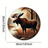 Fade Resistant Metal Art Signs Weatherproof Wall Decor for Indoor Outdoor Halloween Gift