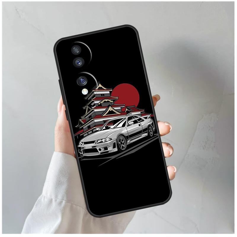 JDM Cars Case For Honor Magic 6 Pro 50 70 90 Lite Magic 5 Pro X7 X8 X9 X6a X7a X8a X9a X8b X9b Cover