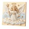 With Frame DIY Pearl Bead Art Set Handmade Christmas Decor Santa Crystal Painting Set  Christmas