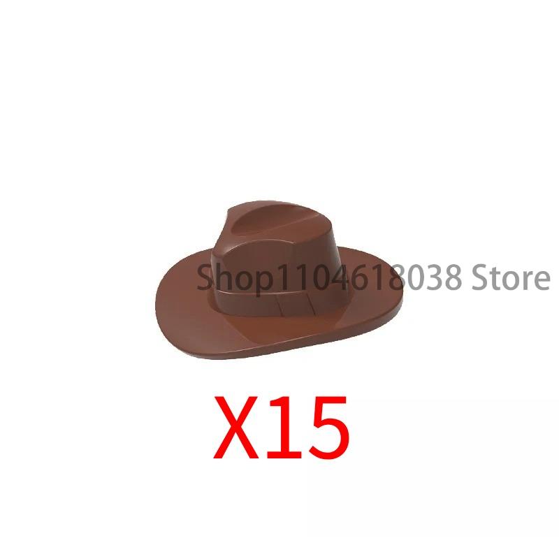 MOC Medieval Soldier Building Blocks King Beard Military Helmet Scarf Goggles Belt Cowboy Hat Duck Cap Mini Toys Bricks Gifts