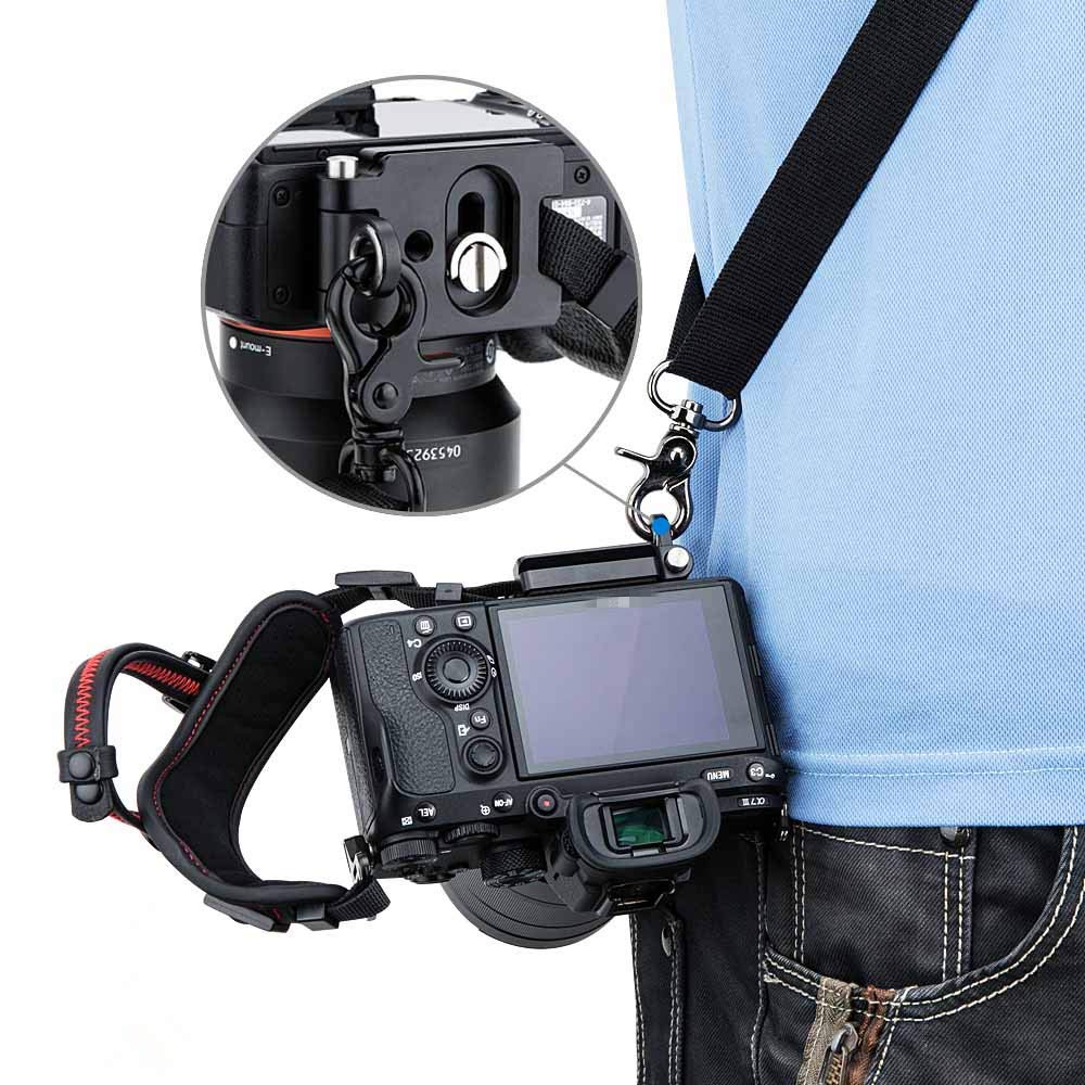 JJC Hand Strap for Sony A7C A7C RX10 Red Strap/Wrist A9III, R, II, A6700, A7RV, A7IV, ZV-E10, ZV-E1, A7C, A7SIII, A7RIV, A7RIII, A7RII, A7R, A7III,