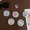 MagSafe Magnetic Phone Holder with Sparkling Rhinestones and Foldable Love Heart Design