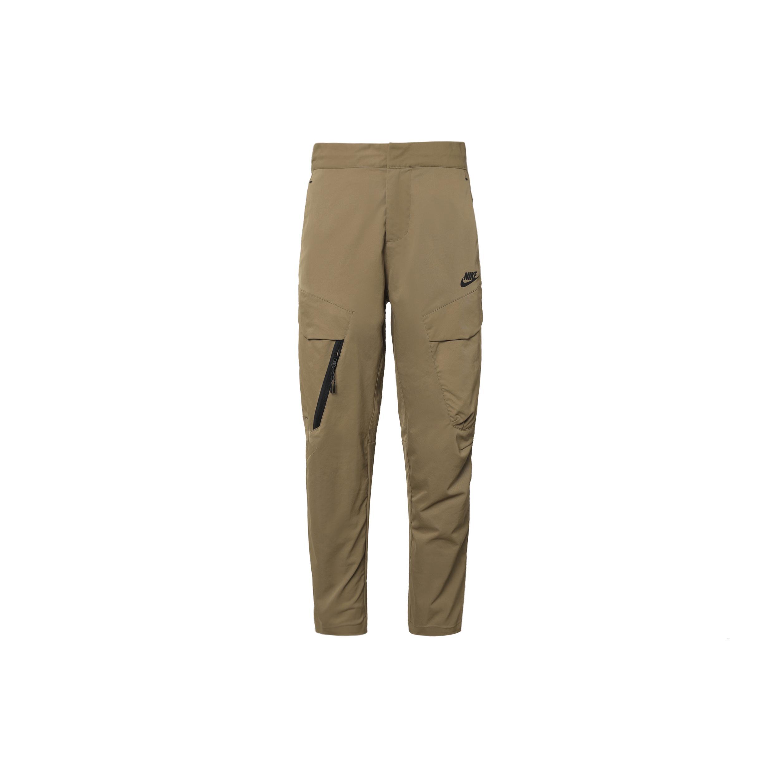 Men s Nike Sportswear Tech Essentials Casual Sports Woven Unlined Long Pants/Trousers Brown DH3867-258 S