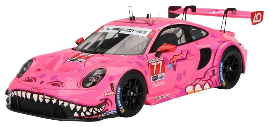 Sunrich TSM MODEL Scale Finished Model Porsche 911 GT3 R IMSA Road America 2024 AO Racing TSM430843 1/43 #77
