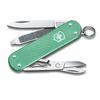 VICTORINOX Classic ALOX Classic Colors Minty Mint Swiss Army Emergency Outdoor Flathead Nail and Lightweight Knife, Multi-Function Knife, Supplies,