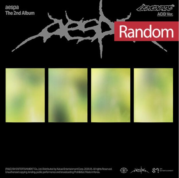 [pre-order] aespa 2nd Full Album LEMONADE ACID Ver. Album Set