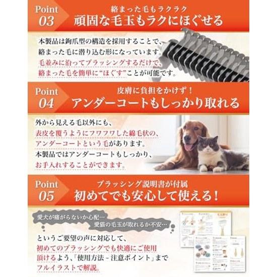 Pet Combpet Brushnon-painfulpetcombdogcatmat Removalmat Looseningshedding Brushsheddinglong Hairshort Hair