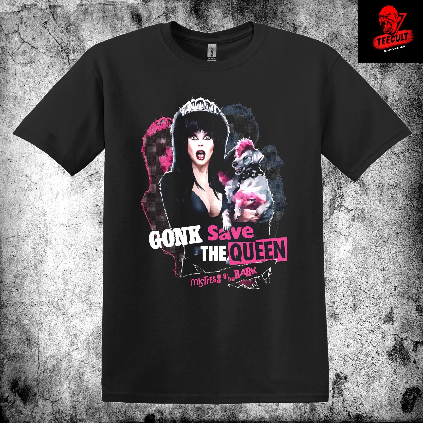 Men s and Women s T-shirts Elvira: Mistress of the Dark (1988) Retro Horror Movie Unisex L