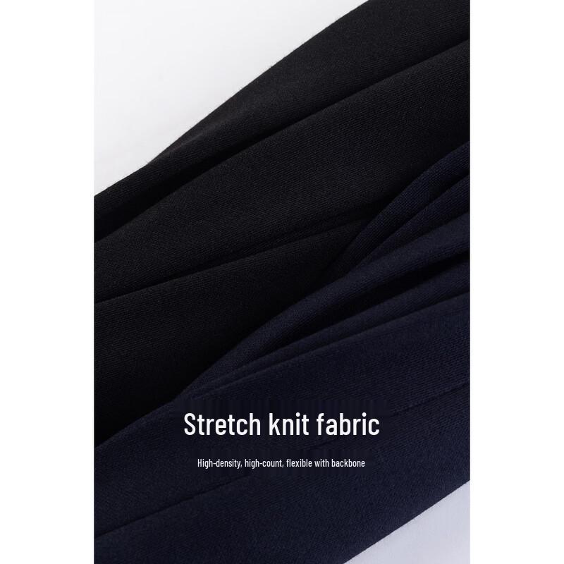 MengShuYa Women's High-Waist Anti-Wrinkle Cropped Flare Trousers