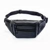 Borsello da vita impermeabile alla moda con tasche con cerniera multi-organizzate