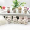 Cartoon Rabbits Silicone Molds Crafts Ornament Plasters Mold Handmade Scented Candle Mould Home Decorations Tool