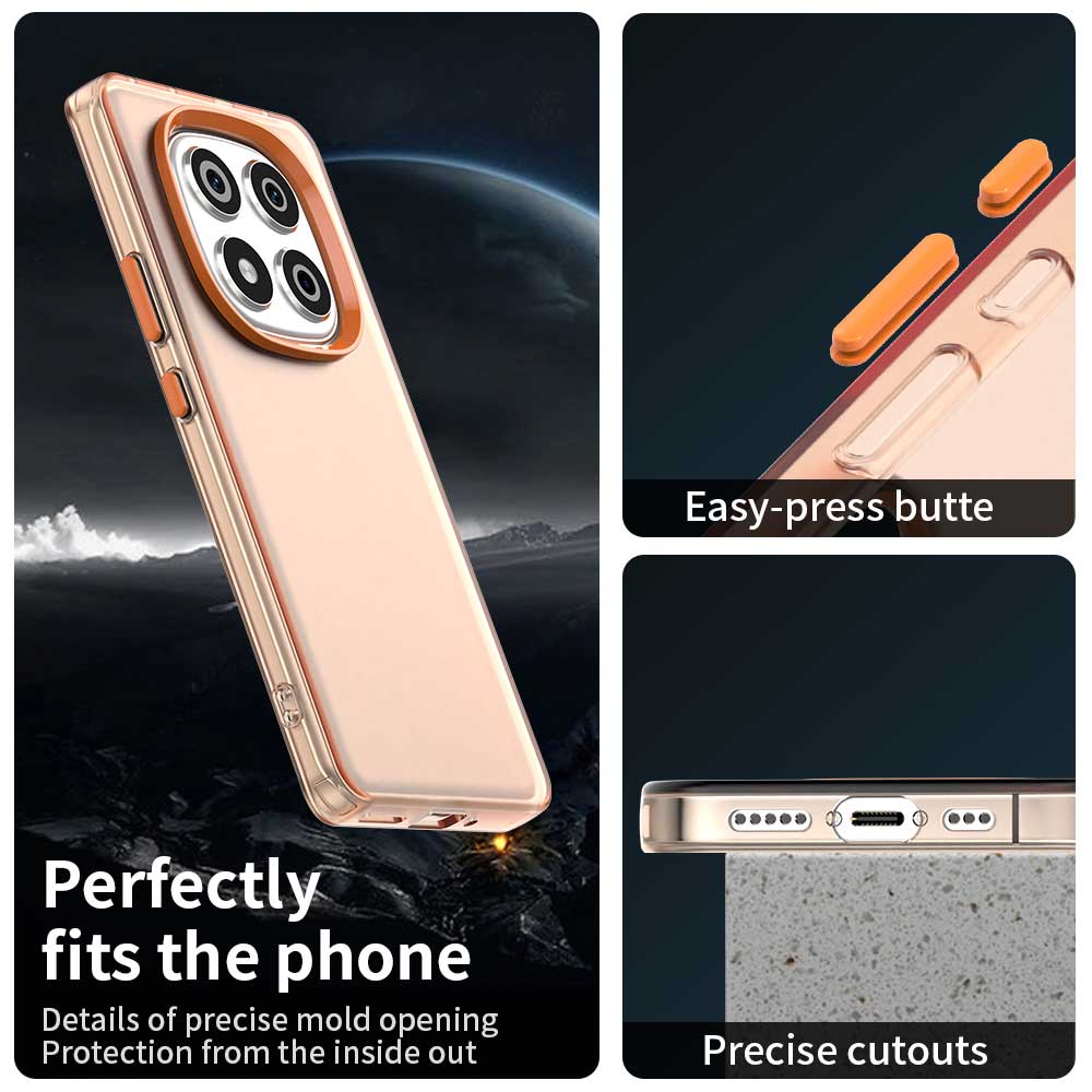 For Xiaomi Redmi Note 14 Pro 4G Case PC+TPU+PET Matte Anti-Drop Phone Back Cover