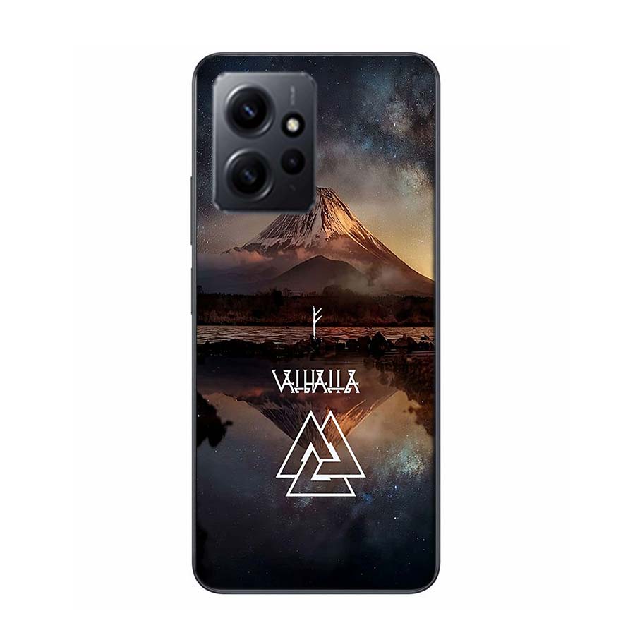 Nordic Norse Phone Case For Redmi Note 14 15 Pro 5G 13 12 Pro Plus 11 11T 11E 11S 10 Pro 10S 9 9S Cover Cell Clear TPU Capa Comp
