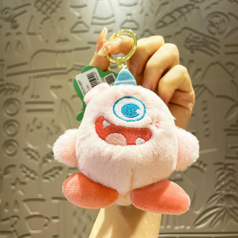 

Monster Plush Cute Family Keychain Toy Doll Backpack Pendant Cartoon Mini Figure розовый