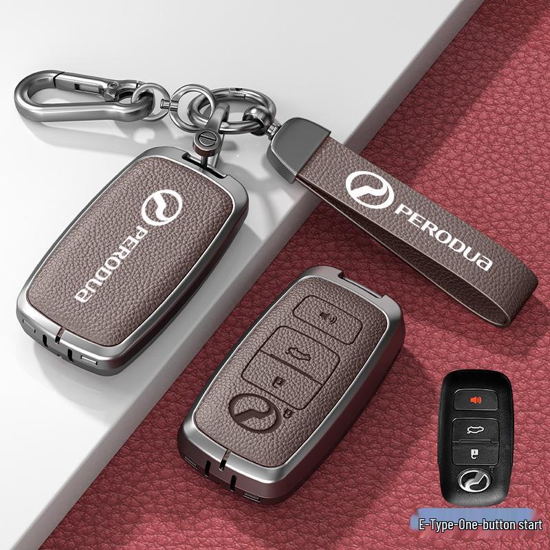 Universal Car Key Case: Fits PERODUA & Toyota Remotes, Key Shell Protection for Men & Women