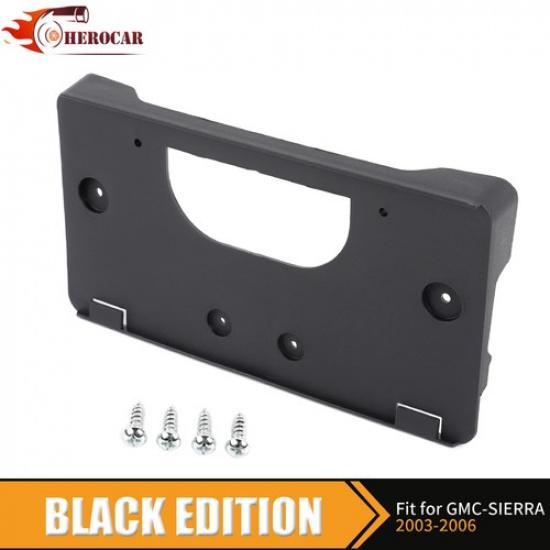 Front License Plate Bracket Holder Mount For GMC Sierra 1500 2500 3500 2003-2007