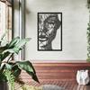 Woman Face Metal Wall Art, Unique Wall Decor, Metal Artwork, Modern Wall Decor, Metal Line Art, Abstract Wall Art, Modern Home Decor
