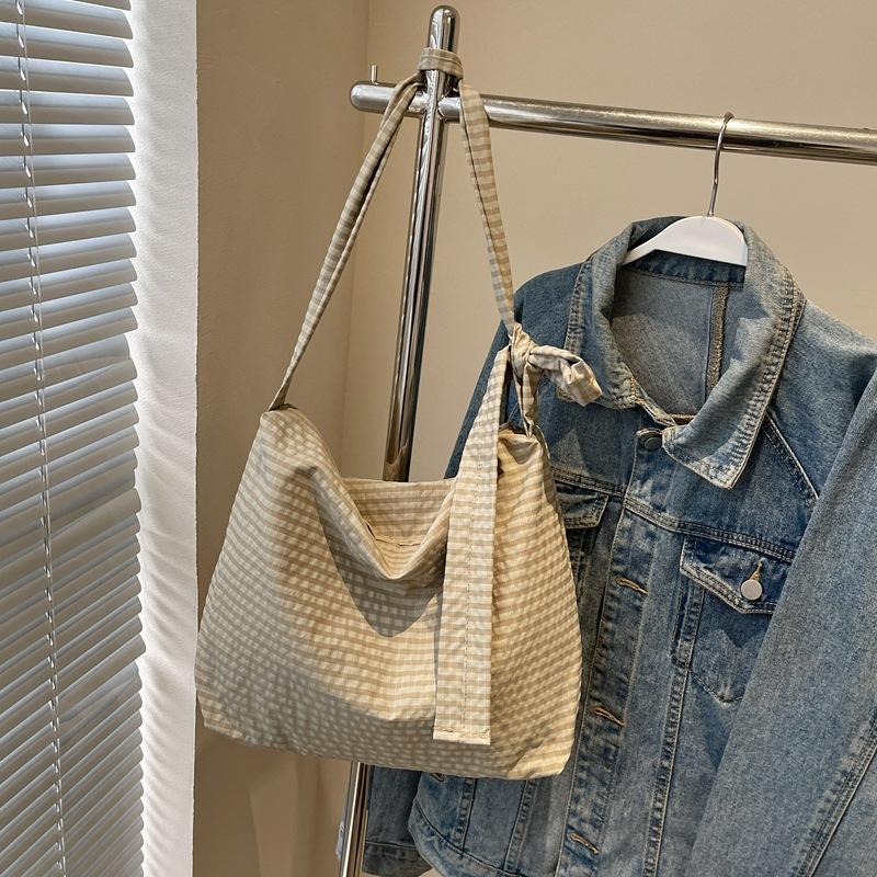 

Ленивая парусиновая сумка женская новая большая вместительная универсальная на плечо через плечо сумка-мессенджер классная сумка-тоут хаки