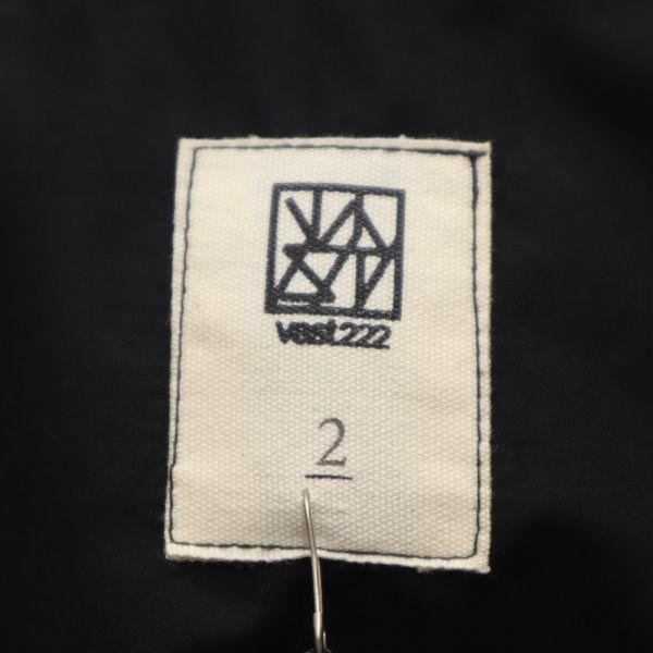 unused VAST222 18AW made in Japan Layer Blouson 2 black Men's Used