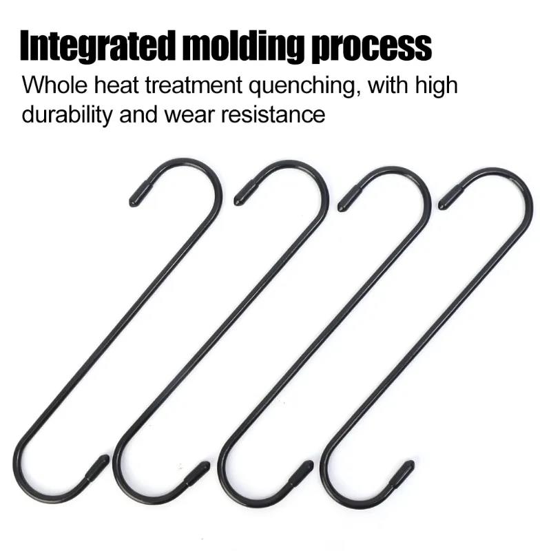 4/1pcs Car Caliper S Shape Hanger Hook Tool Brake Caliper Hanger Hooks with Rubber Tips for Bearing Axle Automotive Accessories Thread Lock3