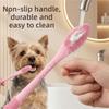 360 ° Cleaning Pet Toothbrush Silicone Soft Bristle Pet Teeth Cleaning Supplies  Pet Oral Hygiene