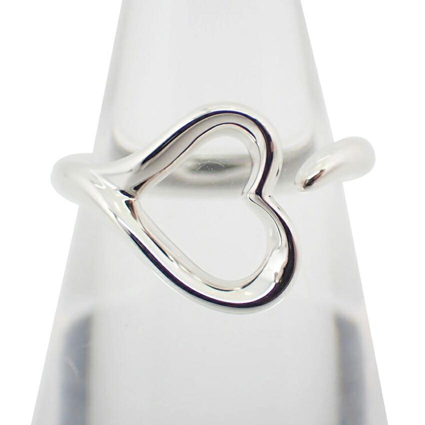 

[Used] TIFFANY 925 Open Heart Ring / Size 9 / g511-20