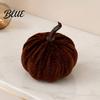 Seasonal Floral Scene Accents Small Artificial Velvet Pumpkin Decoration Fall Thanksgiving Soft Stuffed Party Ornaments Ornament Autumn Harvest