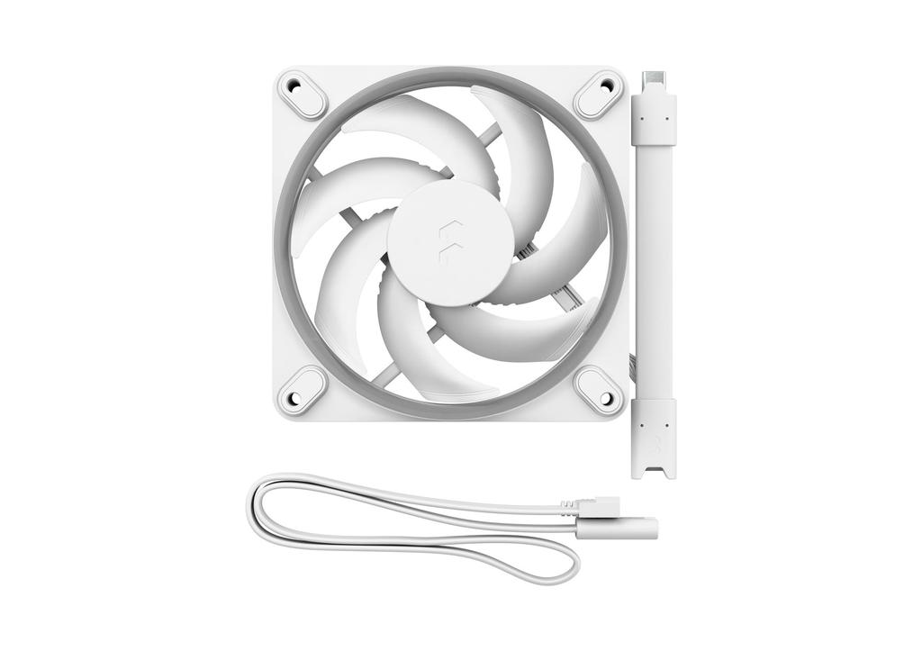 Fractal Design Momentum 12 RGB White 120mm PC Case Fan FN2096 FD-F-MR1-1202