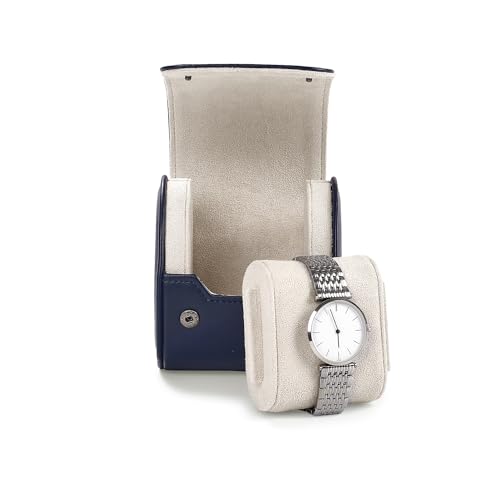 Woodten Single Watch Case - PU material effectively protects your watch from impacts and scratches, making it ideal for storing and traveling.