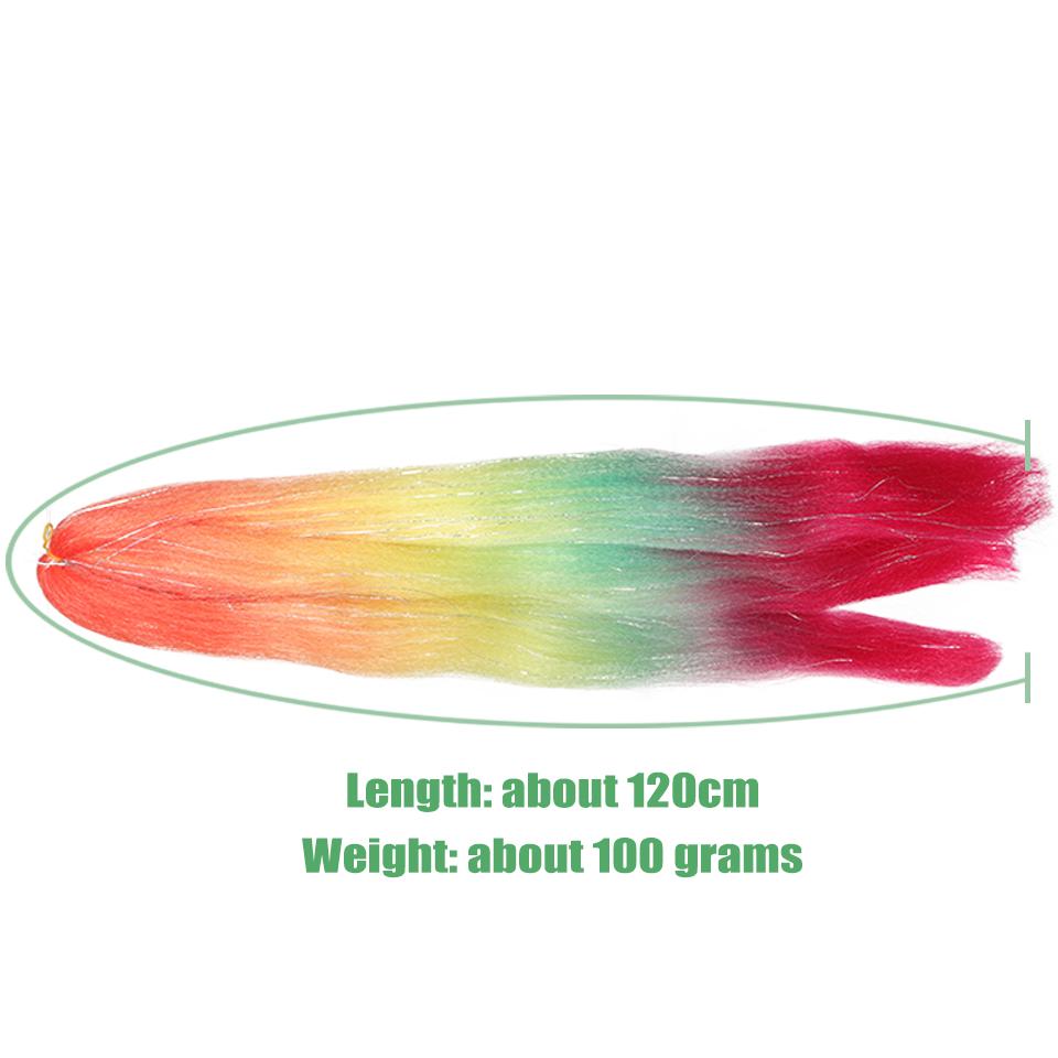 WTB Big Braid Synthetic Wigs Women Chemical Fiber High Temperature Silk Hand-woven Shiny Big Braid Hair Dirty Braid Wig Braided Hair