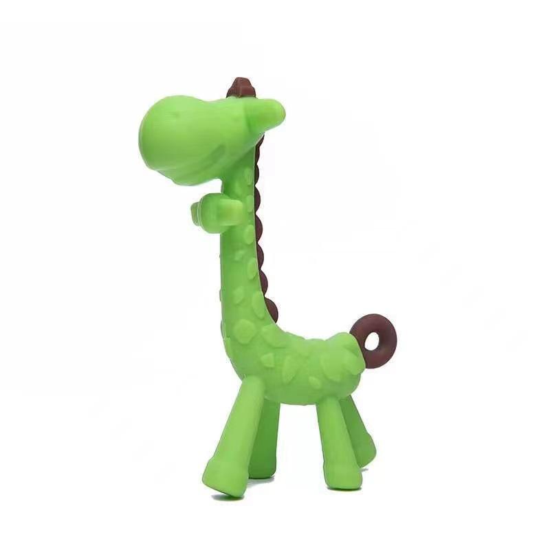 

Giraffe Silicone Baby Teething Toy & Gum Soother