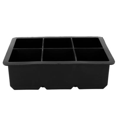 6?Grid Silicone Square Ice Mold Food Grade Ice Cubes Tray Making Mold for Home Kitchen