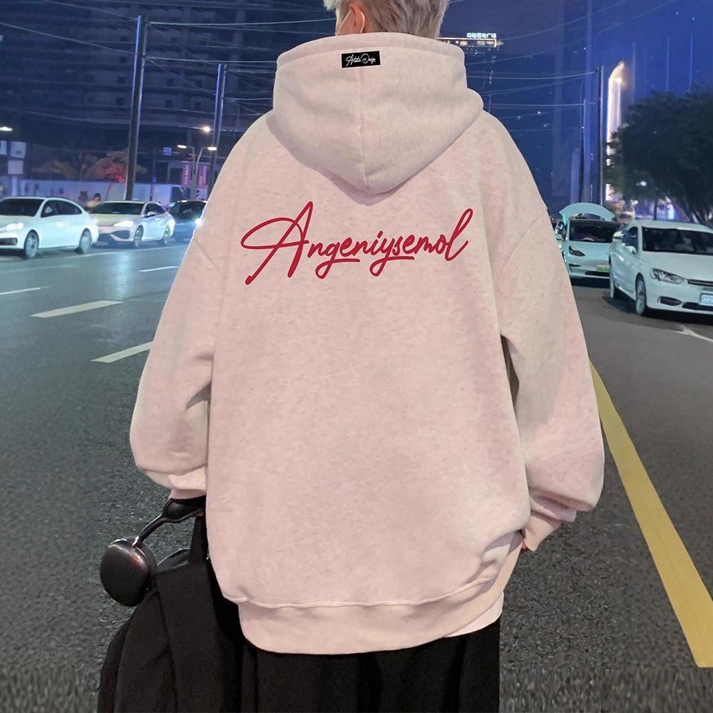 Men's Oversized Fleece-Lined Hoodie - American Heavyweight Casual Autumn/Winter Jacket