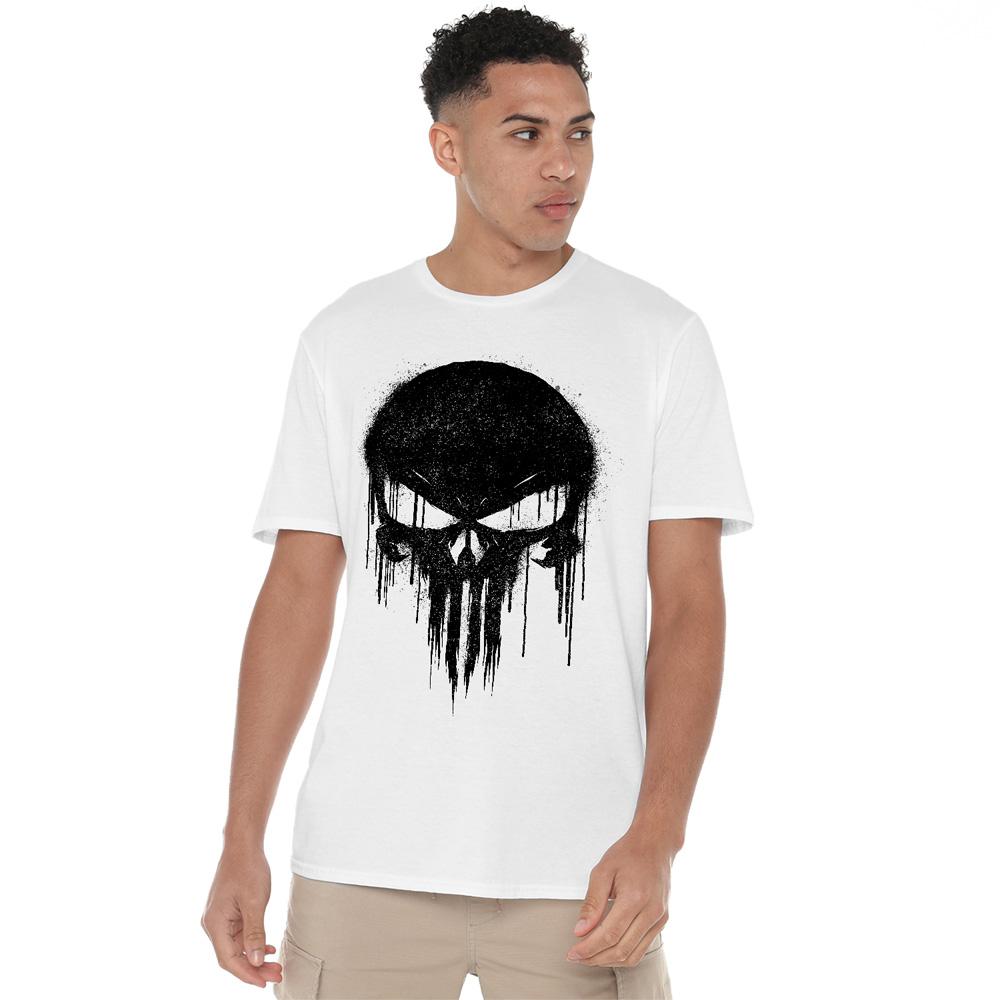 The Punisher Mens Big Logo T-Shirt
