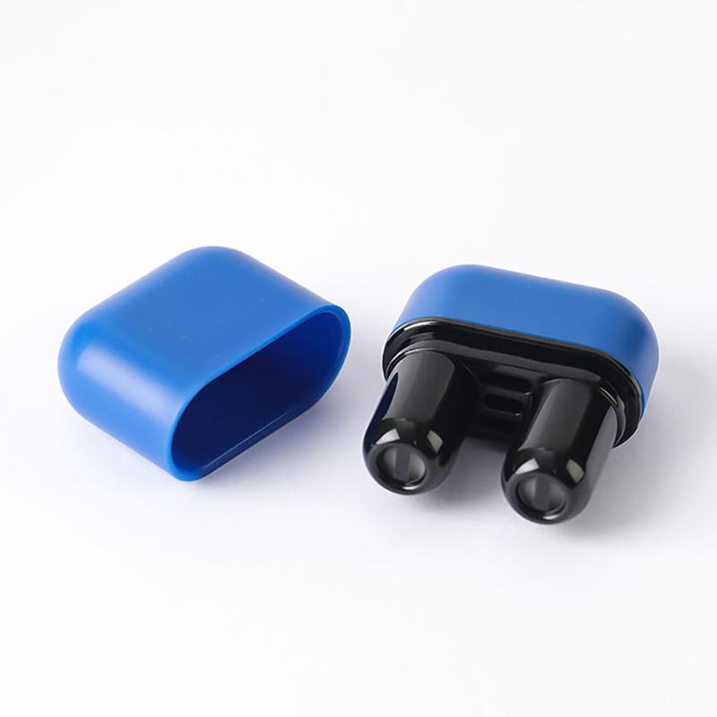 10Pcs Double-Hole Design Nasal Inhaler Stick Empty Tube Small Nasal Tubes Inhaler Plastic Avoid Sleepiness Device Empty Tube