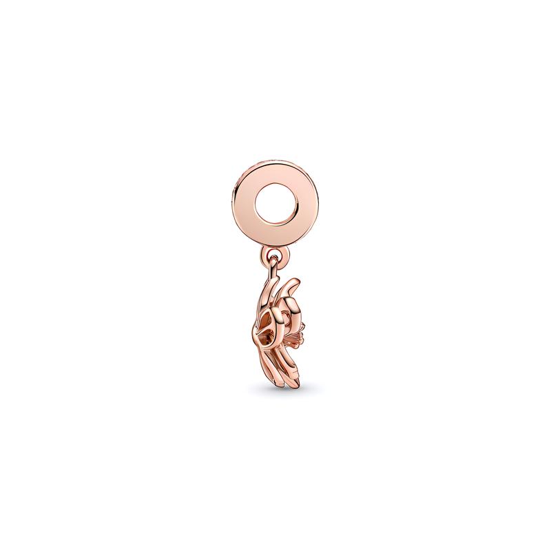 Pandora MOMENTS Affascinante, Versatile e Raffinato Ciondolo Fiore di Ciliegio Oro Rosa da Donna 780667C01