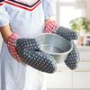 ZISIZ Thickened Heat Resistant Oven Gloves