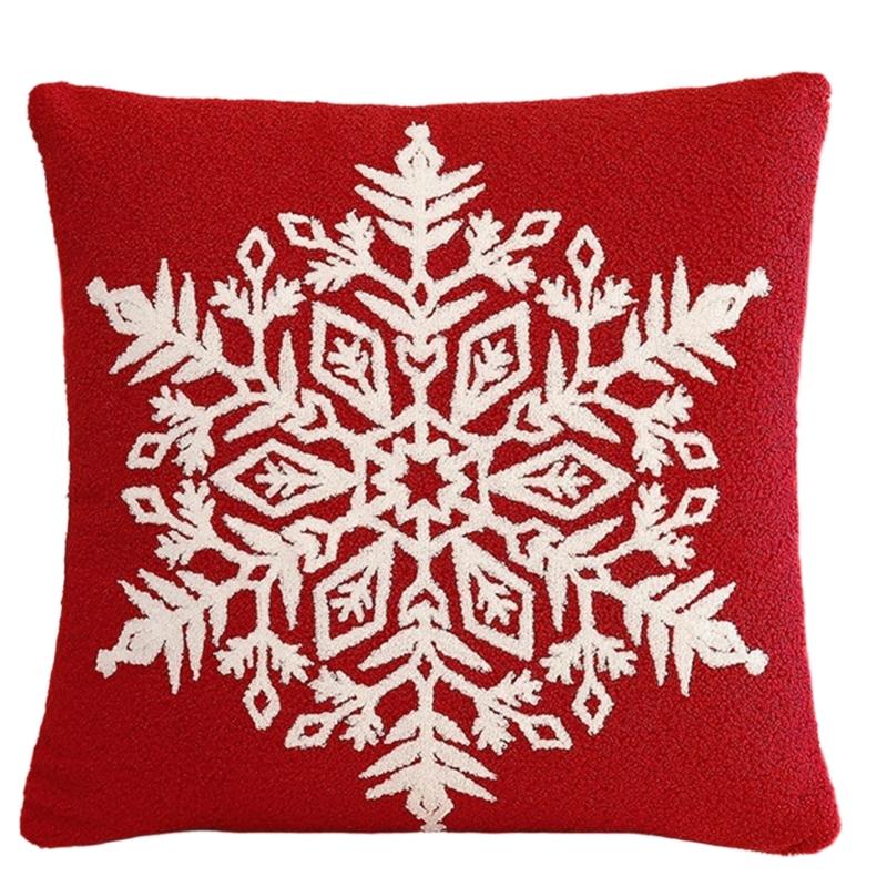 Festival Throw Pillow For Couches Decoration Soft PP Cotton Cushion Washable Cover Christmas Living Room Accent