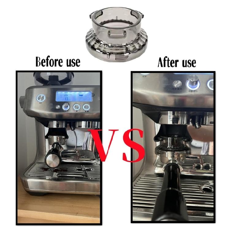 Dosing Funnel Espresso Tool Portafilter Accessory Coffee Tamper Tool Espresso Funnel Coffee Powder Rings Plastic Texture