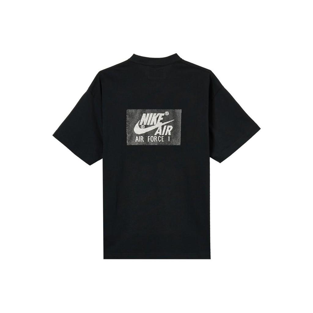 Nike Letter Logo Chest Print Short-Sleeve T-Shirt for Men In Black DR5758-010