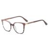 Fashion Women Square Reading Glasses Luxury Big Frame Anti Blue Light Computer Glasses Vintage Black Men Prescription Eyeglasses