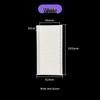 Seamless Transparent Waterproof Hair Extension Wig Tape - Double-Sided, High-Temperature Resistant Hairpiece Adhesive.