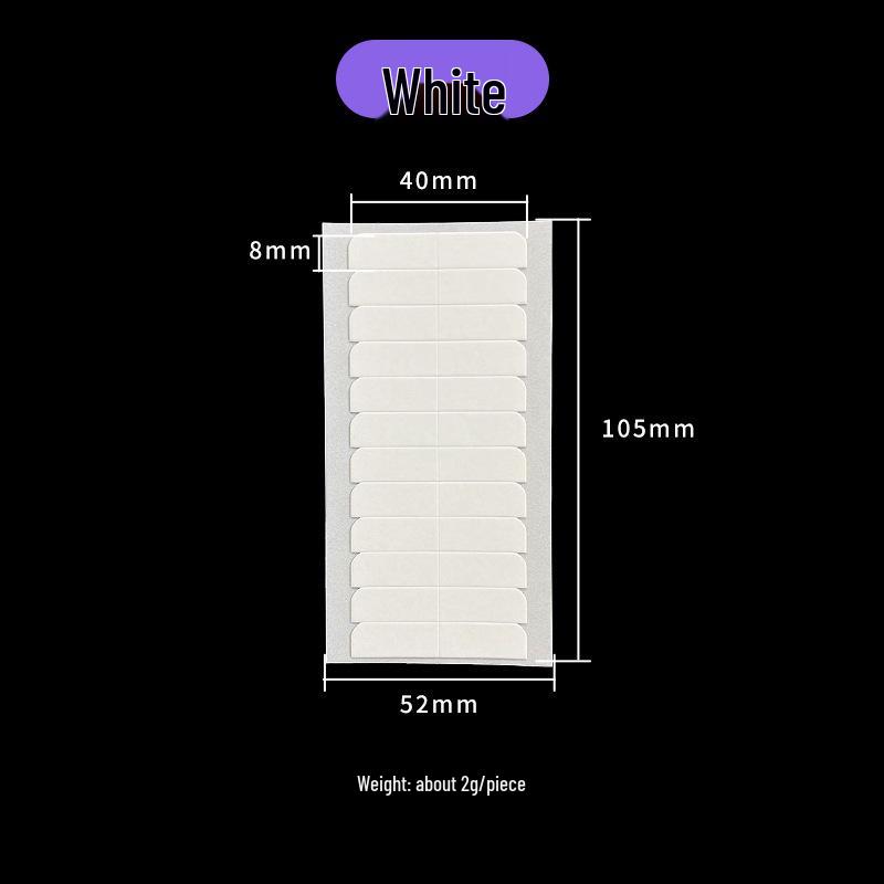 Seamless Transparent Waterproof Hair Extension Wig Tape - Double-Sided, High-Temperature Resistant Hairpiece Adhesive.