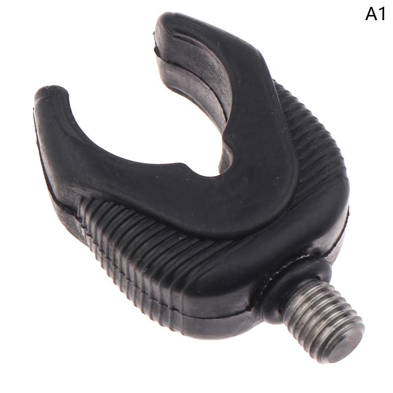 

1Pc Fishing Rod Holder Carp Fishing Rod Rest Head Silicone Butt Rod Holder Gripper For Fishing Alarm And Buzz Bar as the picture
