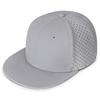 ZHENYUEQI Solid Color Elastic Flat Brim Hip-Hop Cap